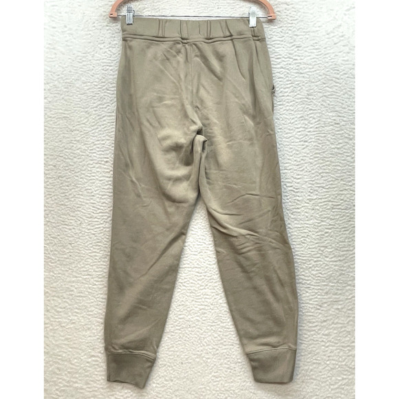 Abercrombie and Fitch Joggers Womens Small Beige Soft AF Pull On Lounge Workout - Picture 2 of 11